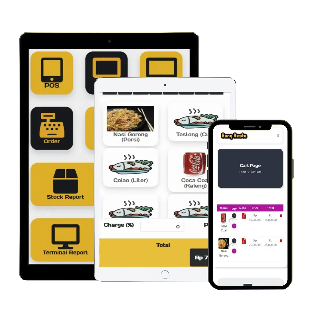 Aplikasi Restoran Lengkap Bang Resto Web App