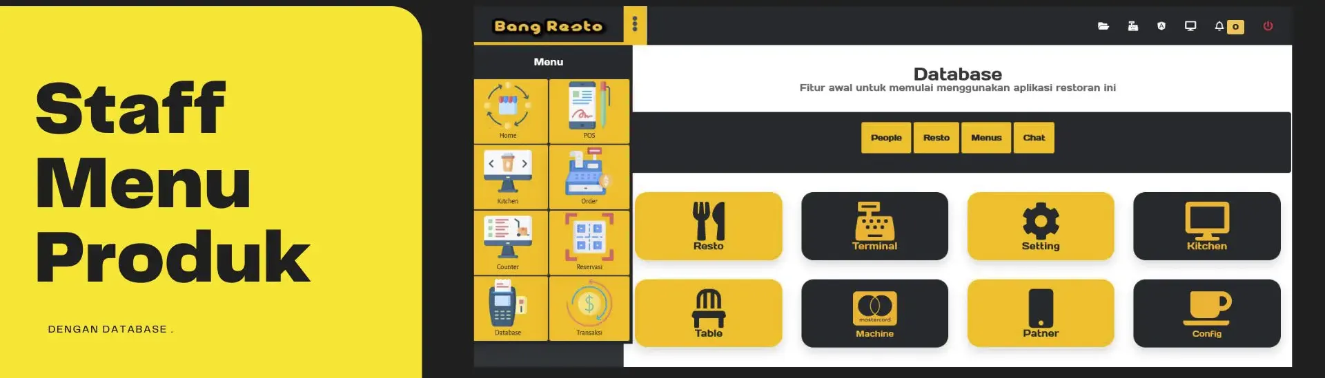 Aplikasi Restoran Lengkap Bang Resto Web App