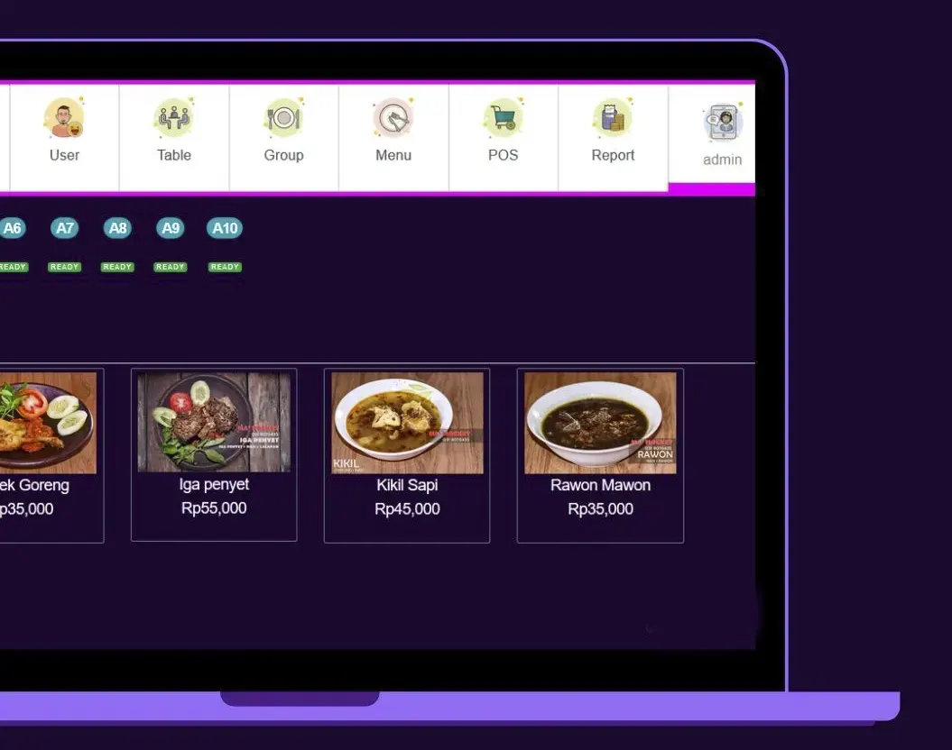 Aplikasi Restoran Keren Dexopos Resto App