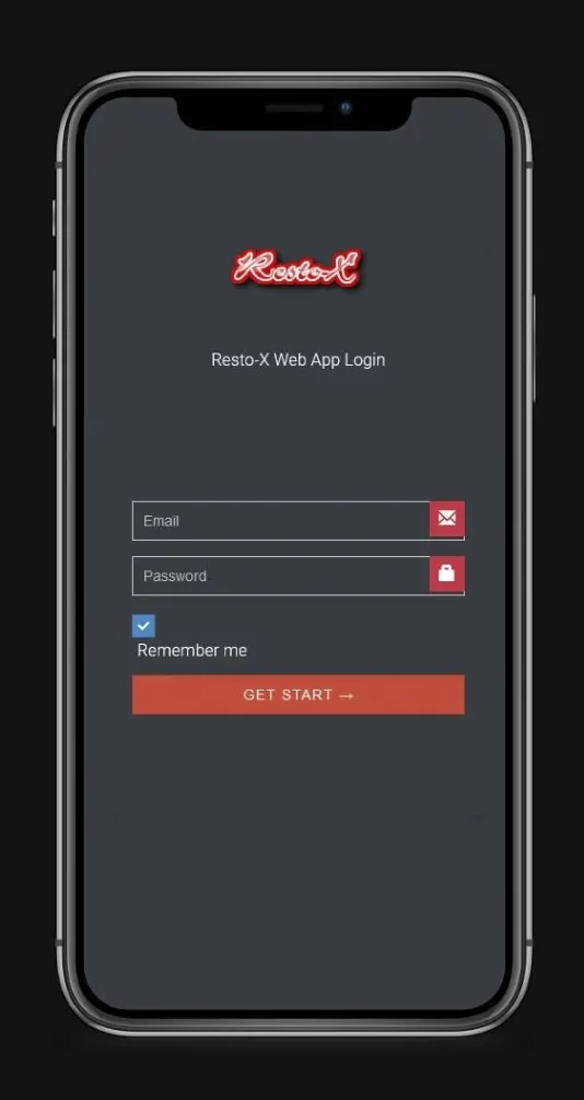 Aplikasirestoran Terbaru RESTO-X Web App