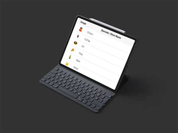 Data Master Aplikasi Restoran resto-x