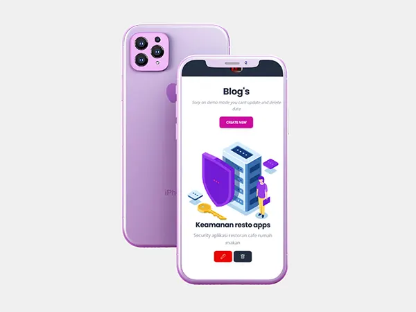 Blog CMS restoran cafe rumah makan