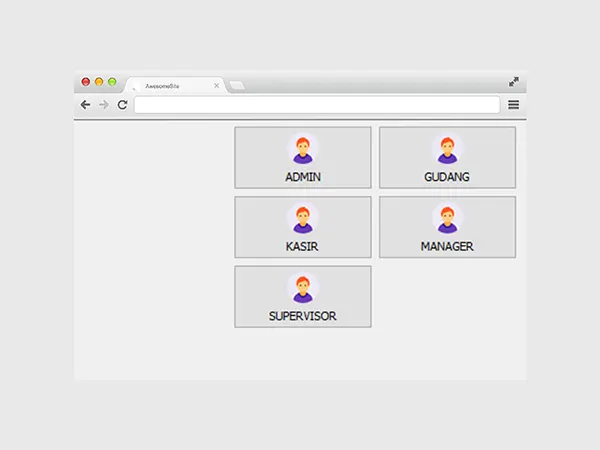 Login program toko software toko