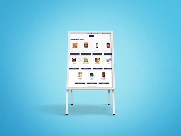 Toko online shop website aplikasi toko chrompos