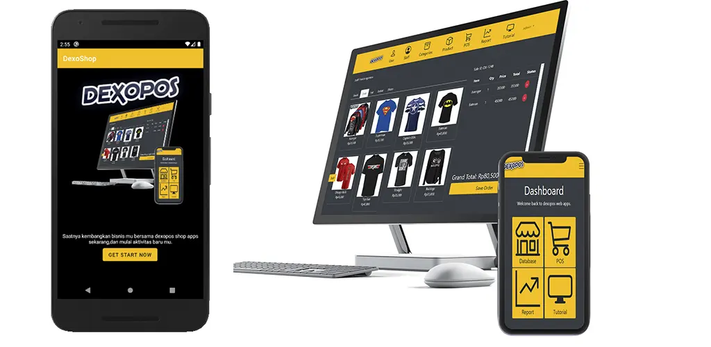 Aplikasi Toko Super Keren Dexopos Web App