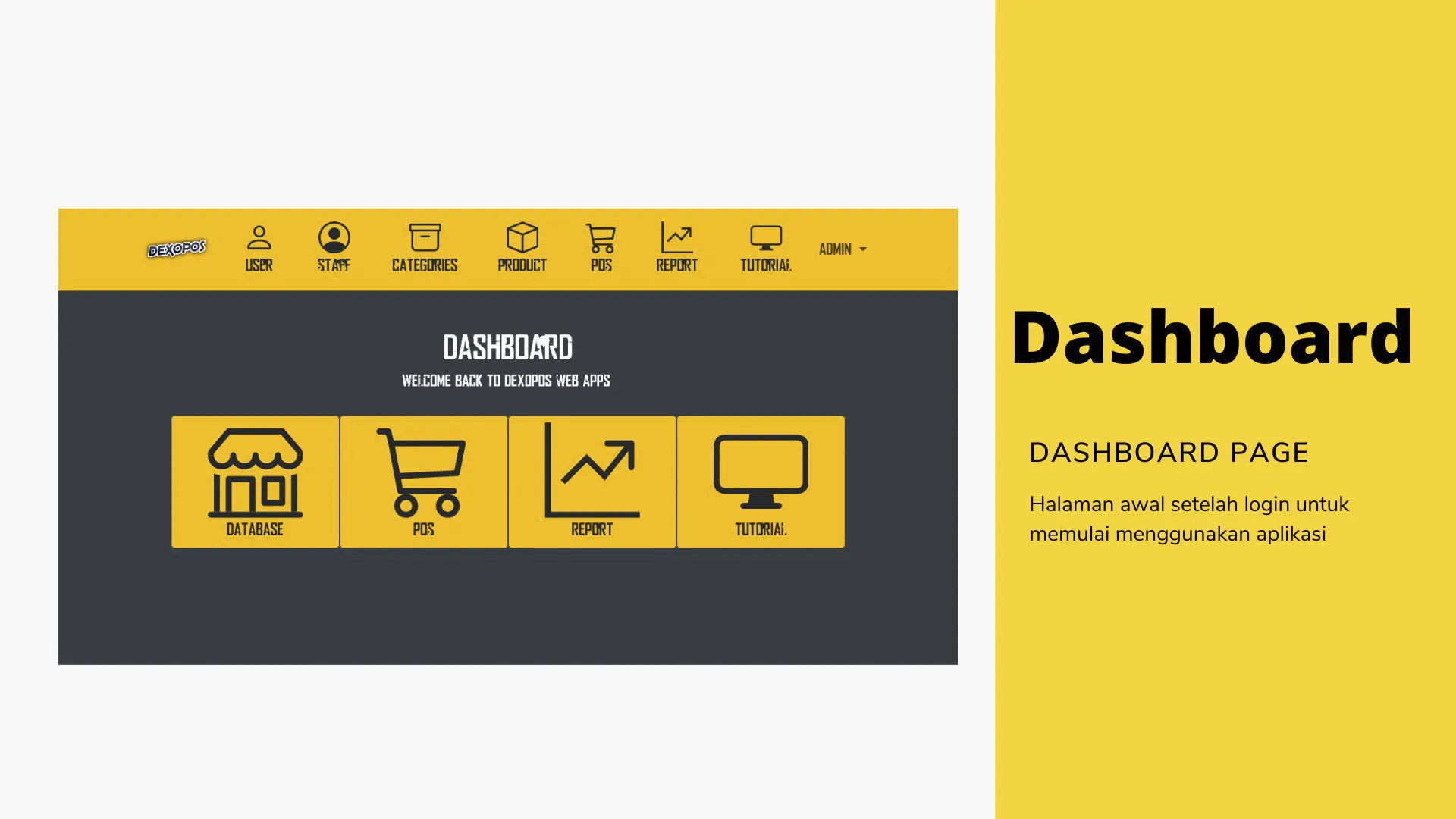  Aplikasi Toko Super Keren Dexopos Web App