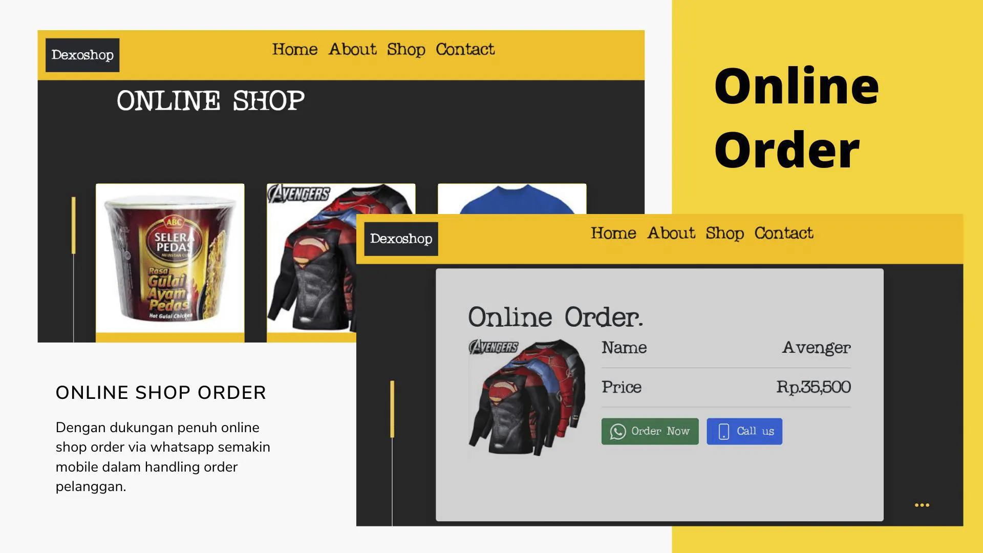  Aplikasi Toko Super Keren Dexopos Web App
