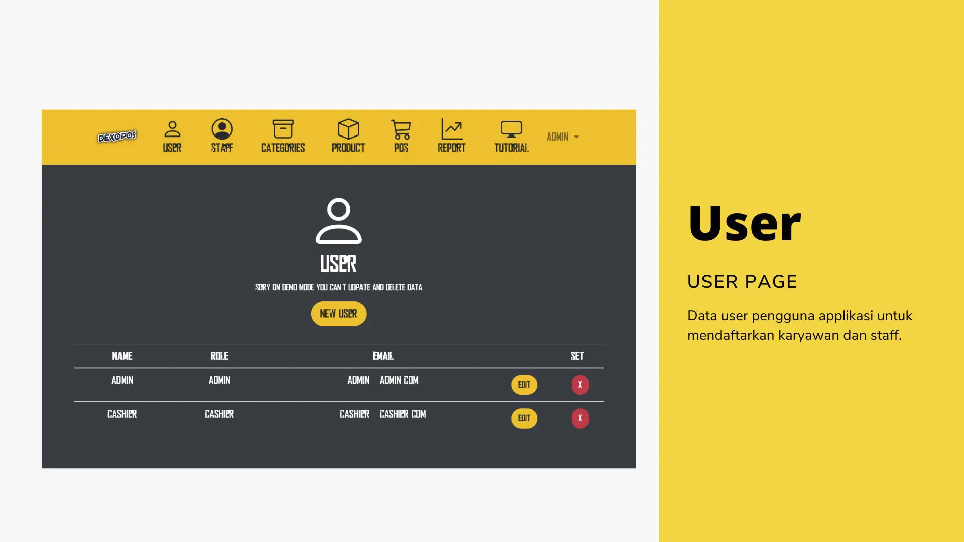  Aplikasi Toko Super Keren Dexopos Web App
