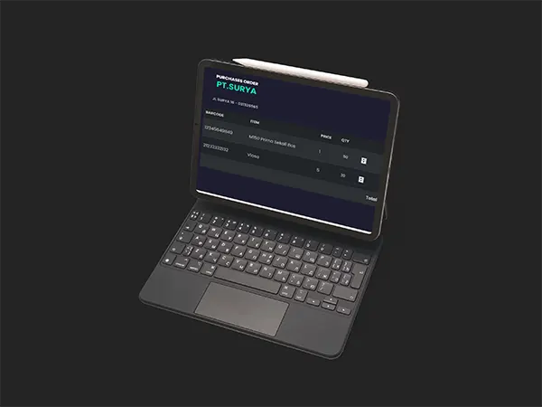Pembelian Aplikasi Toko Grosir Eceran
