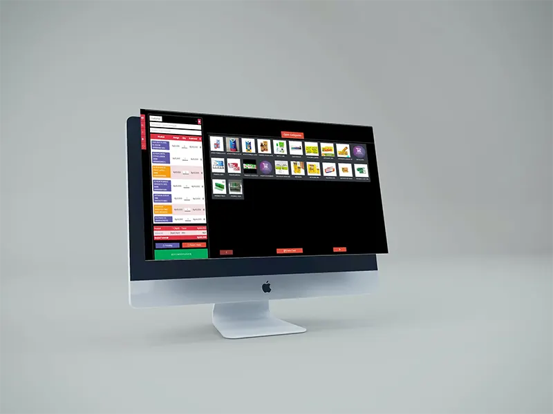 Transaksi Penjualan Kasir Aplikasi toko POS-X