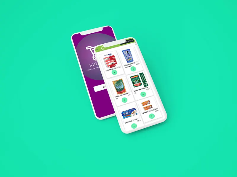 Whatsapp toko online shop Aplikasi toko POS-X