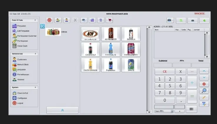 Software Program Kasir Desktop