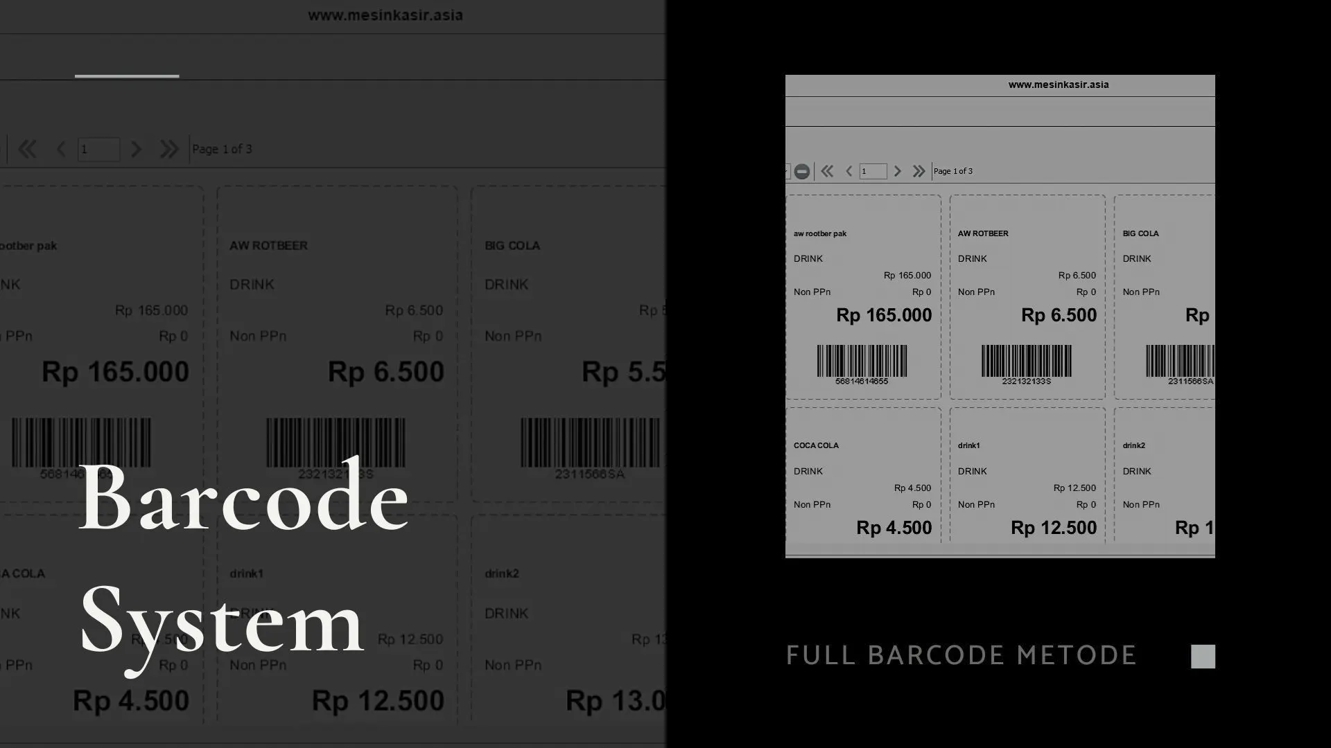 Program Toko BARCODE TECHNOLOGY