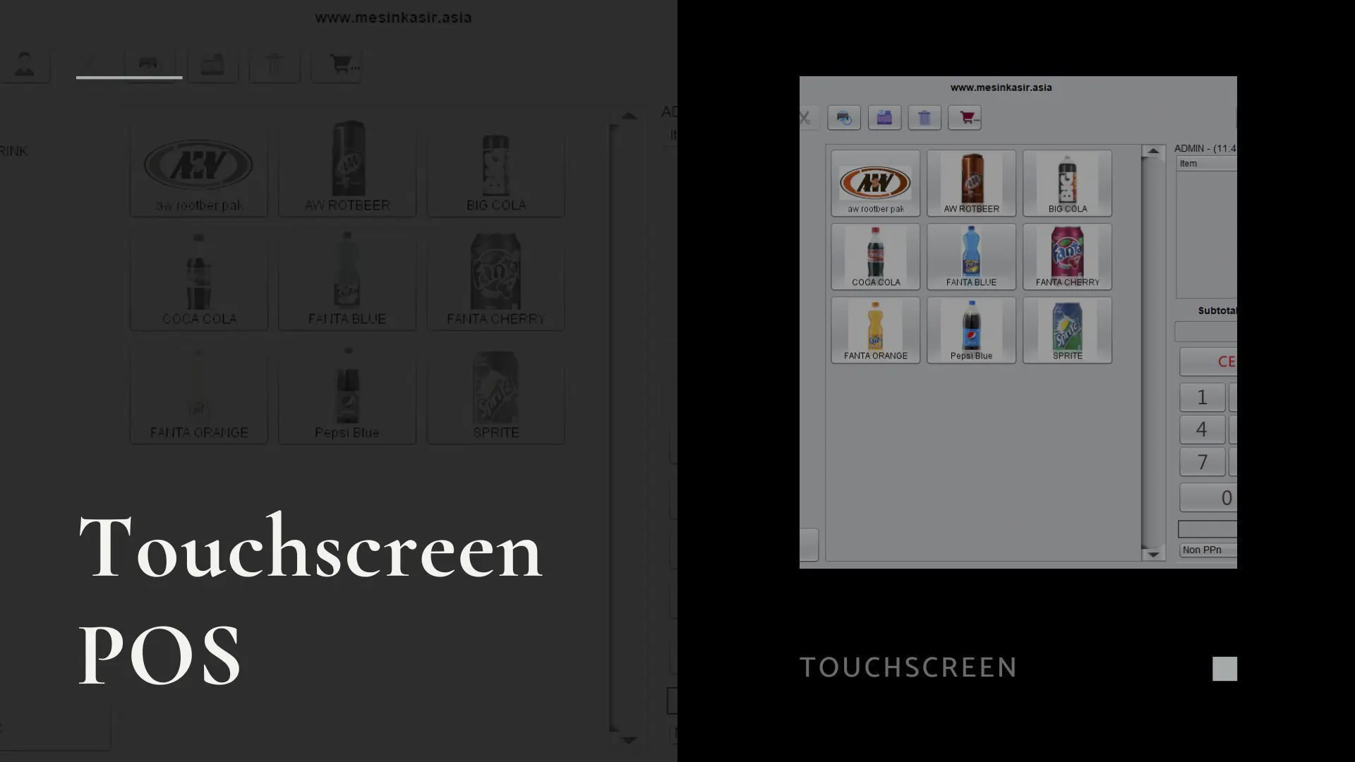 Program Toko TOUCHSCREEN POS