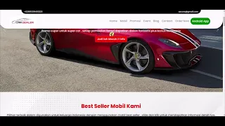 Pembuatan website showroom dealer mobil